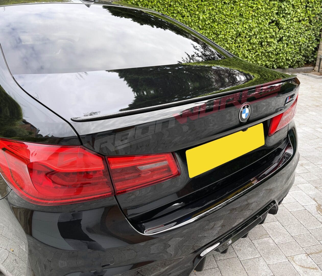 WM BMW M5 F90 Rear Boot Spoiler06