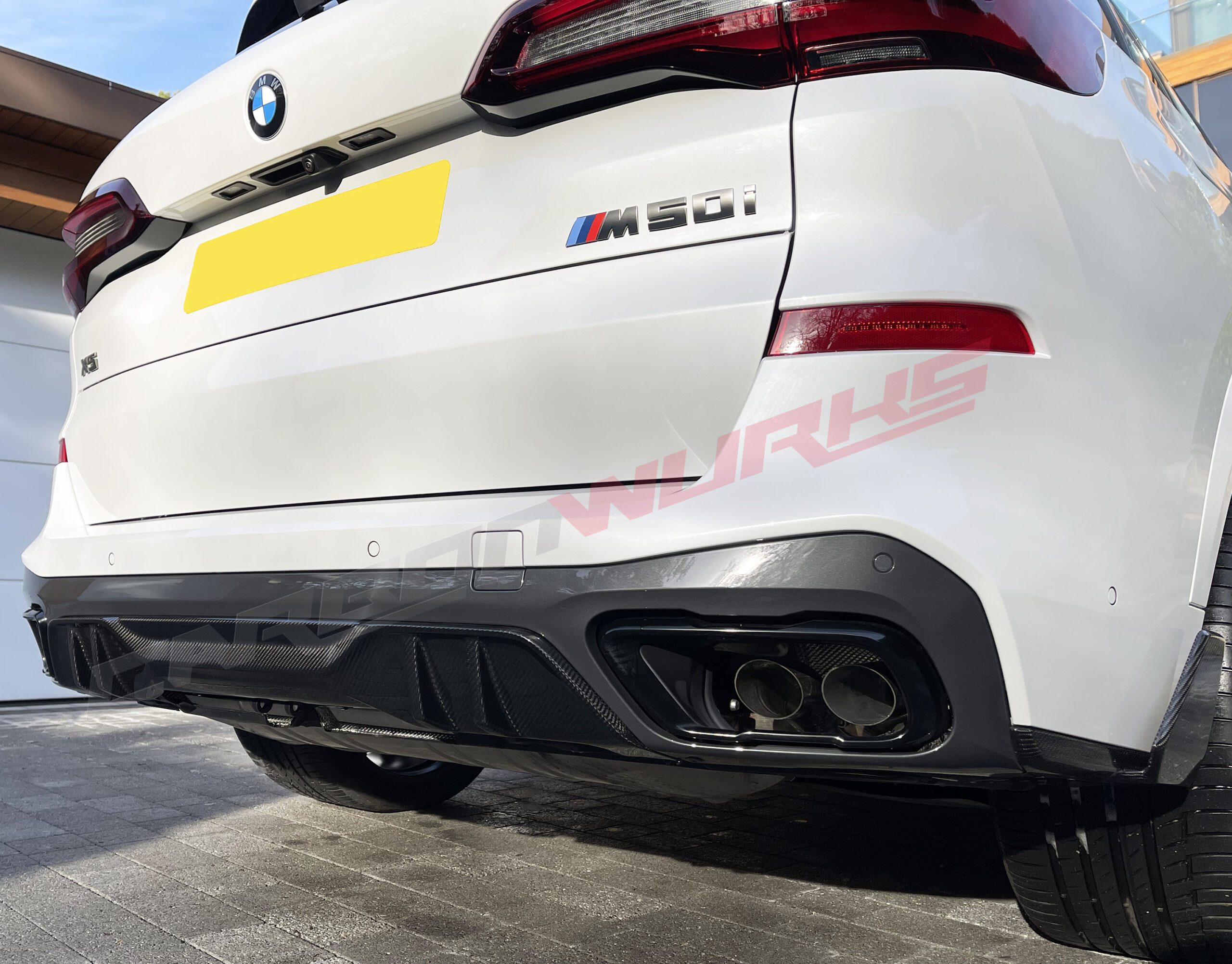 WMBMW X5 G05 Carbon Diffuser02
