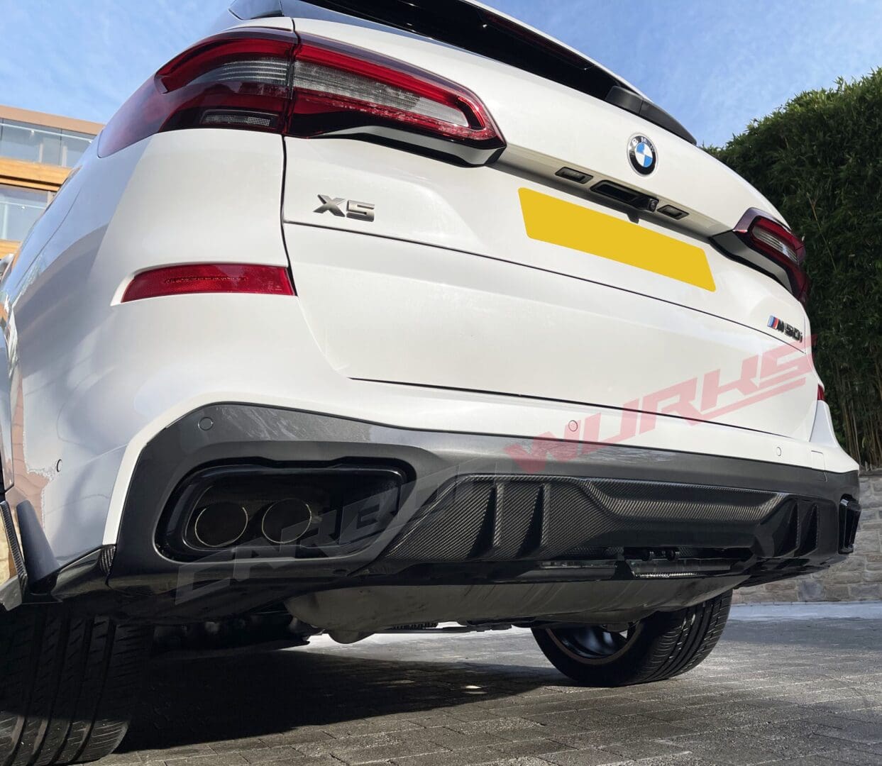 WMBMW X5 G05 Carbon Diffuser06