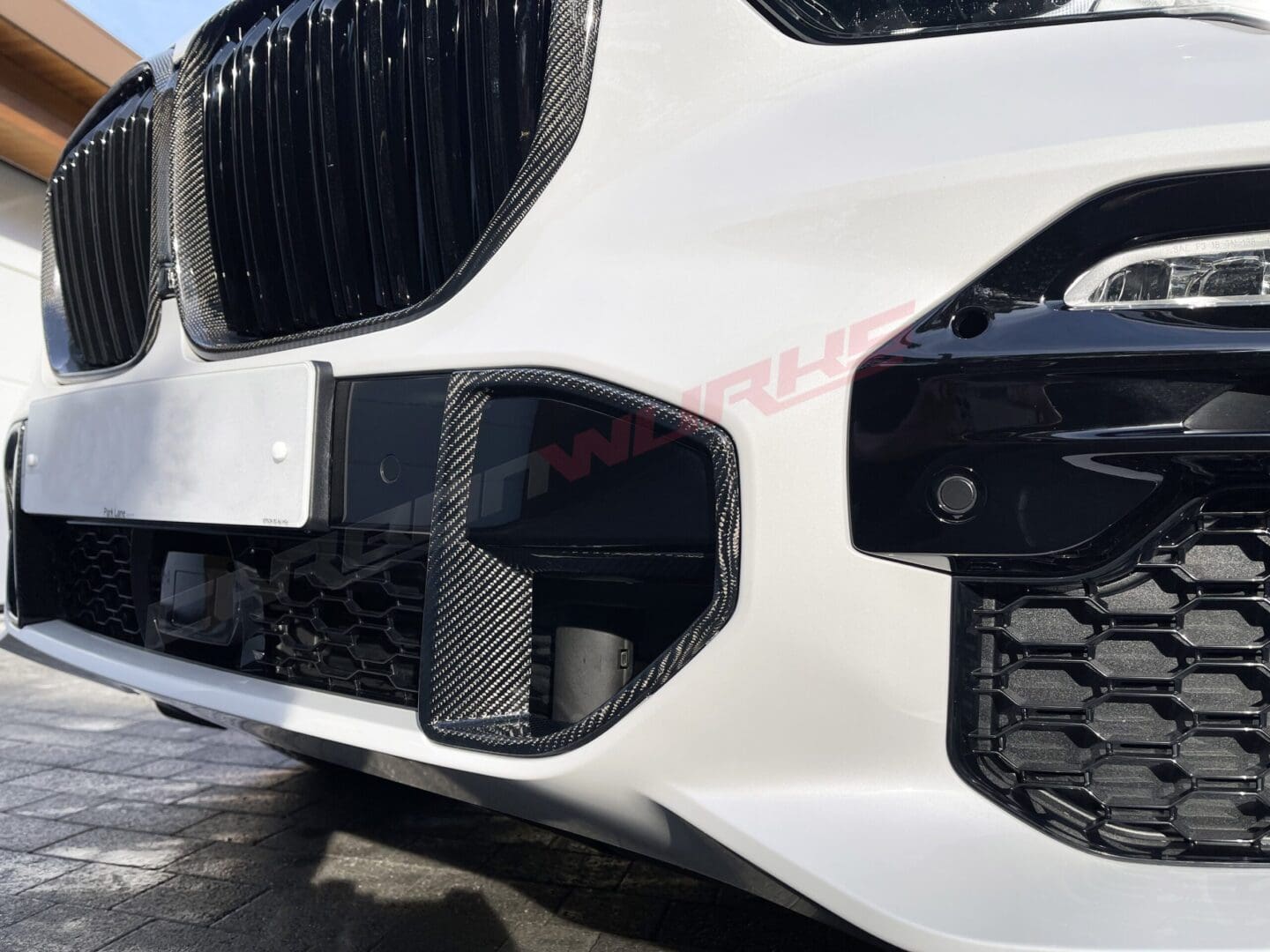 WMBMW X5 G05 Carbon Front Bumper Ducts02