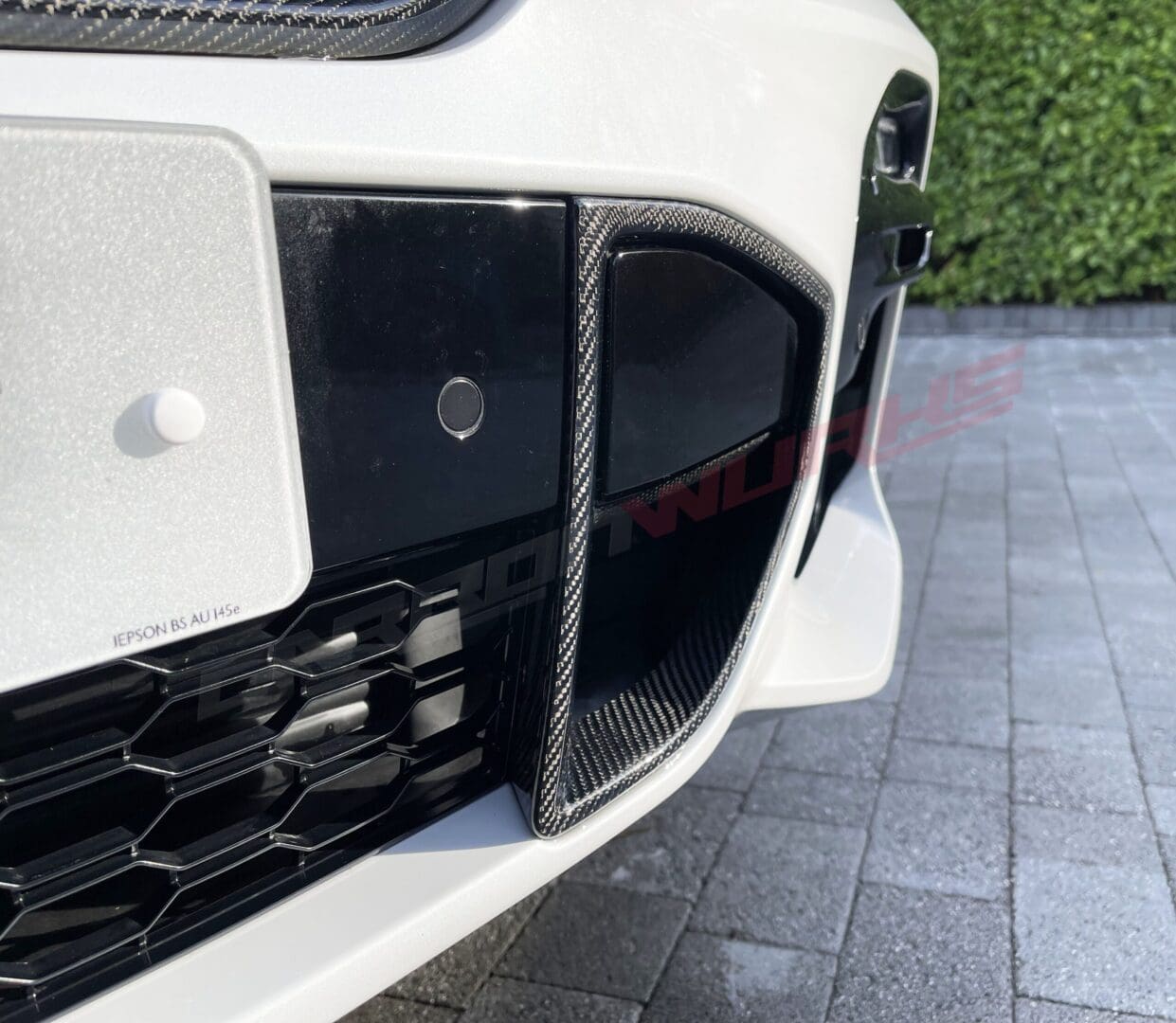 WMBMW X5 G05 Carbon Front Bumper Ducts04