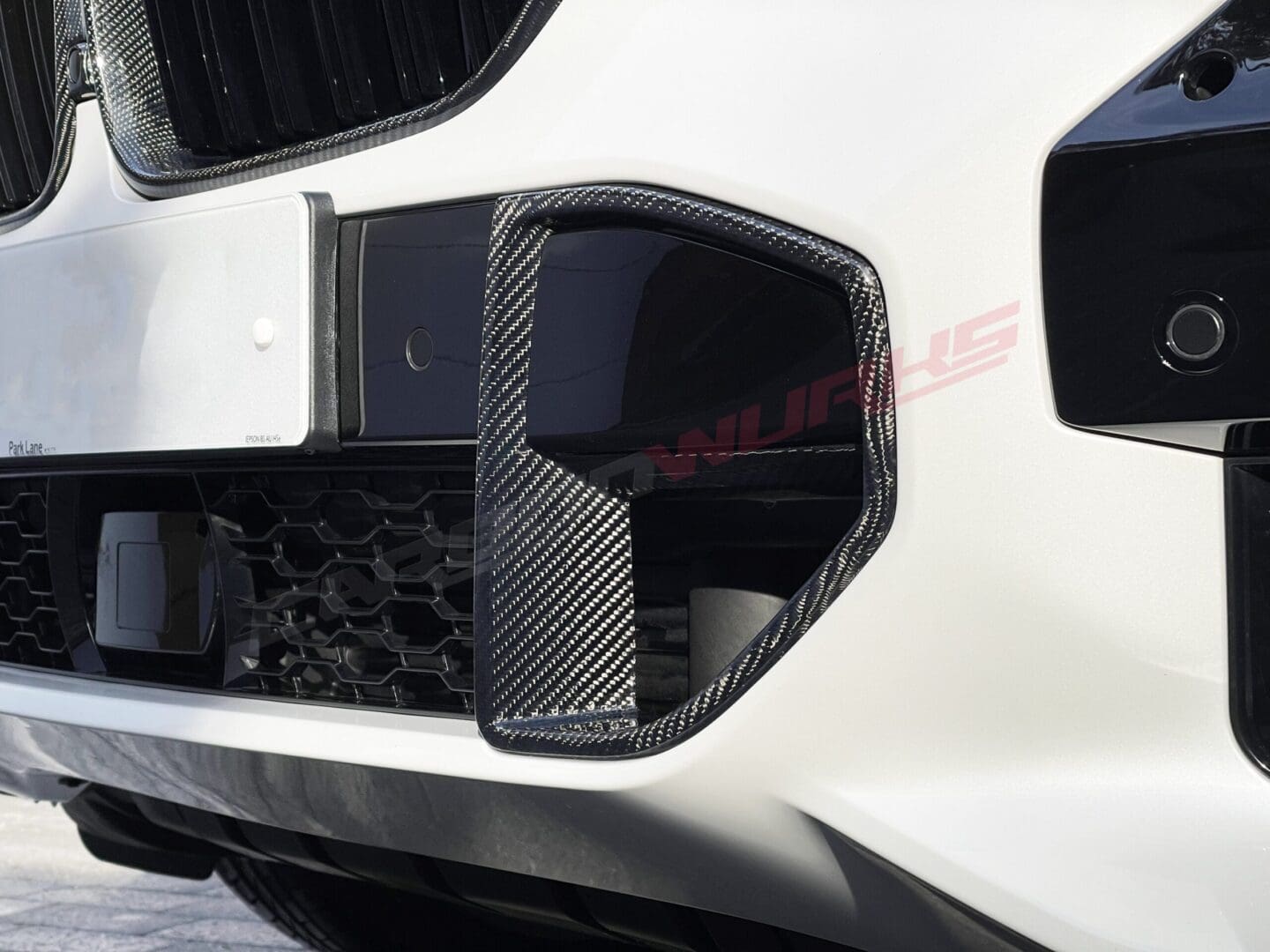 WMBMW X5 G05 Carbon Front Bumper Ducts05