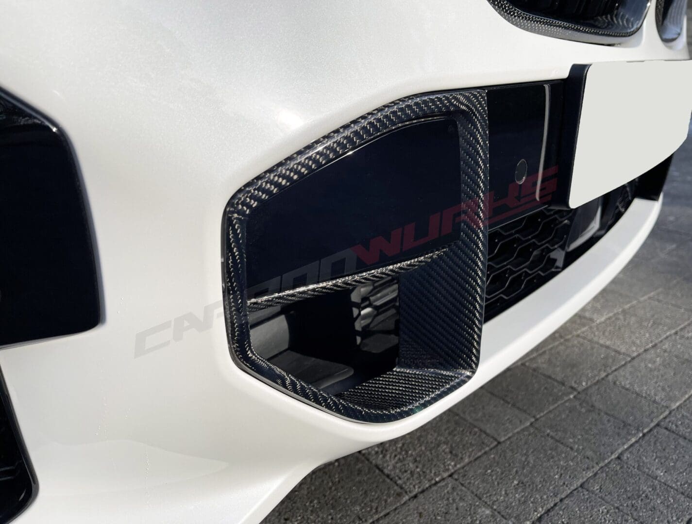 WMBMW X5 G05 Carbon Front Bumper Ducts06