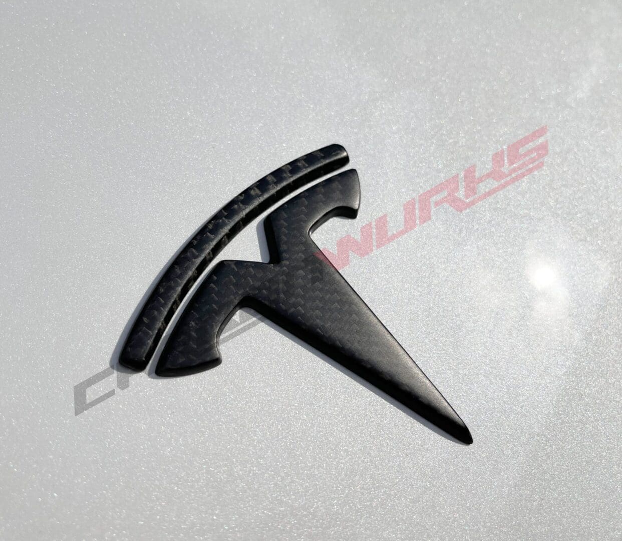 WMTesla Model 3 Carbon Badges Matte02