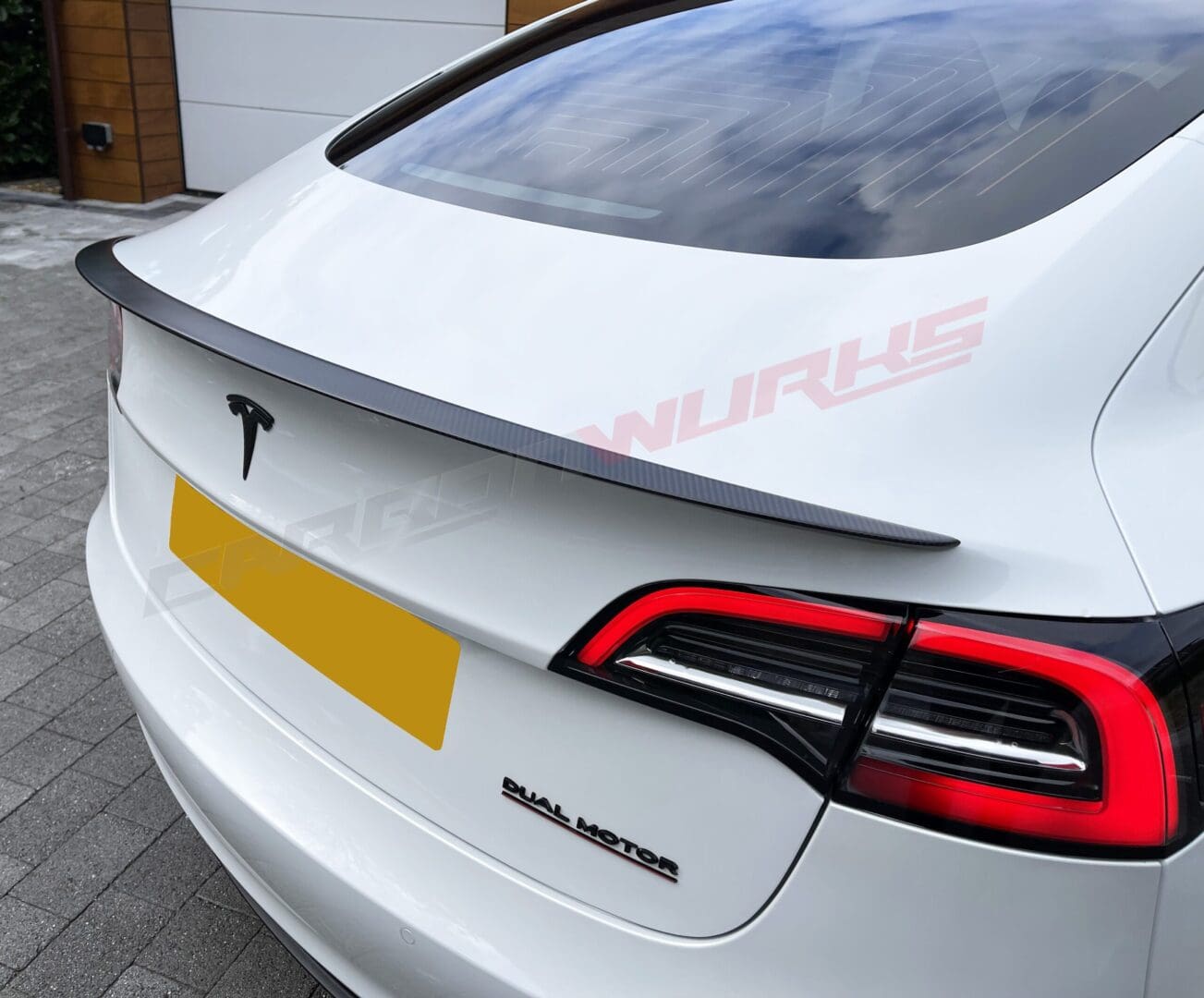 WMTesla Model 3 Carbon Boot Spoiler01