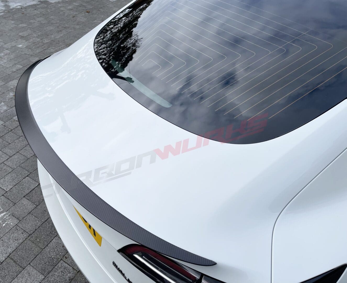 WMTesla Model 3 Carbon Boot Spoiler06