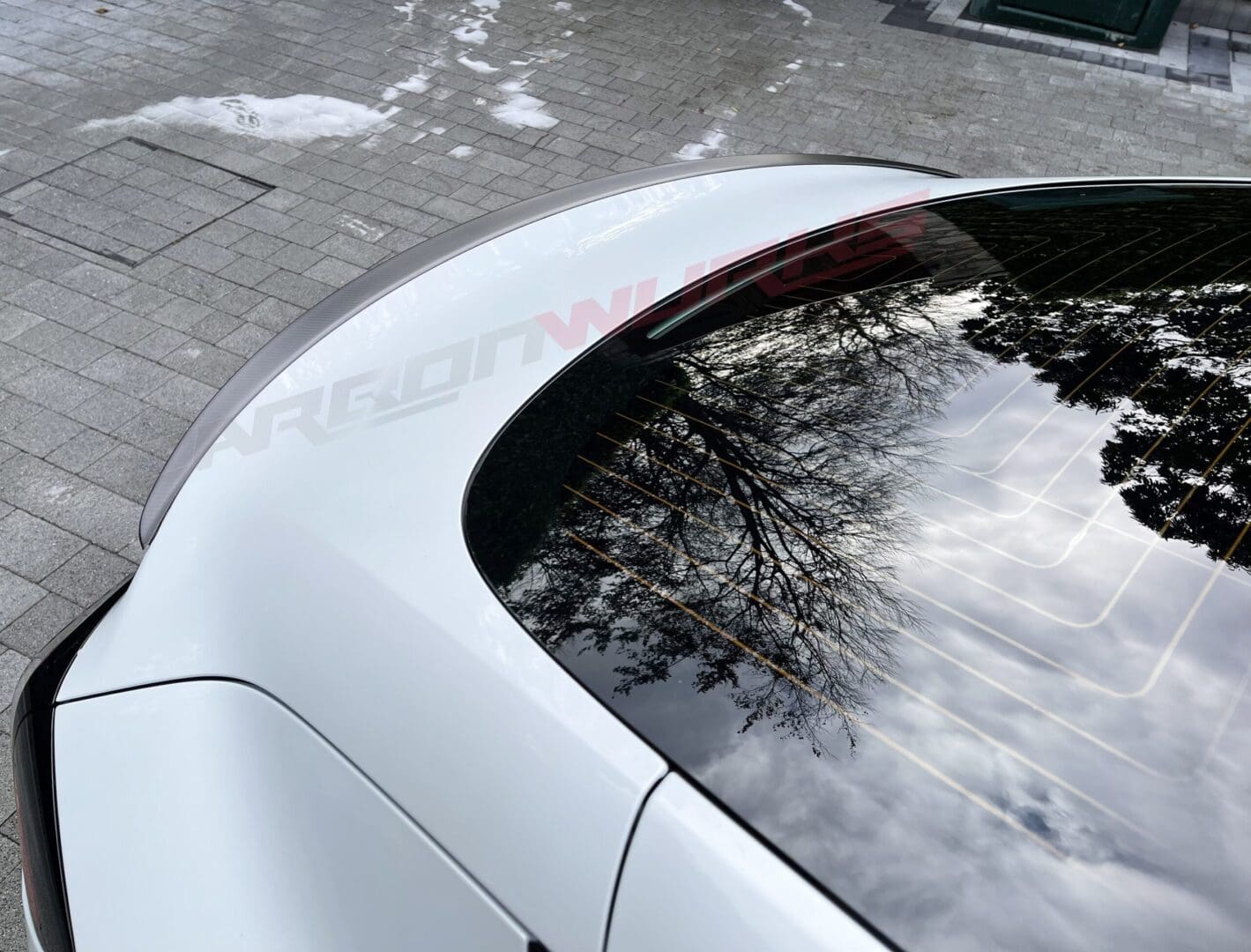 WMTesla Model 3 Carbon Boot Spoiler07