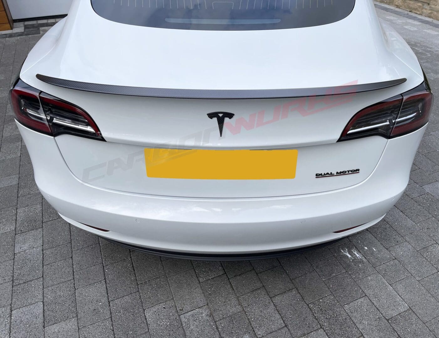 WMTesla Model 3 Carbon Boot Spoiler09