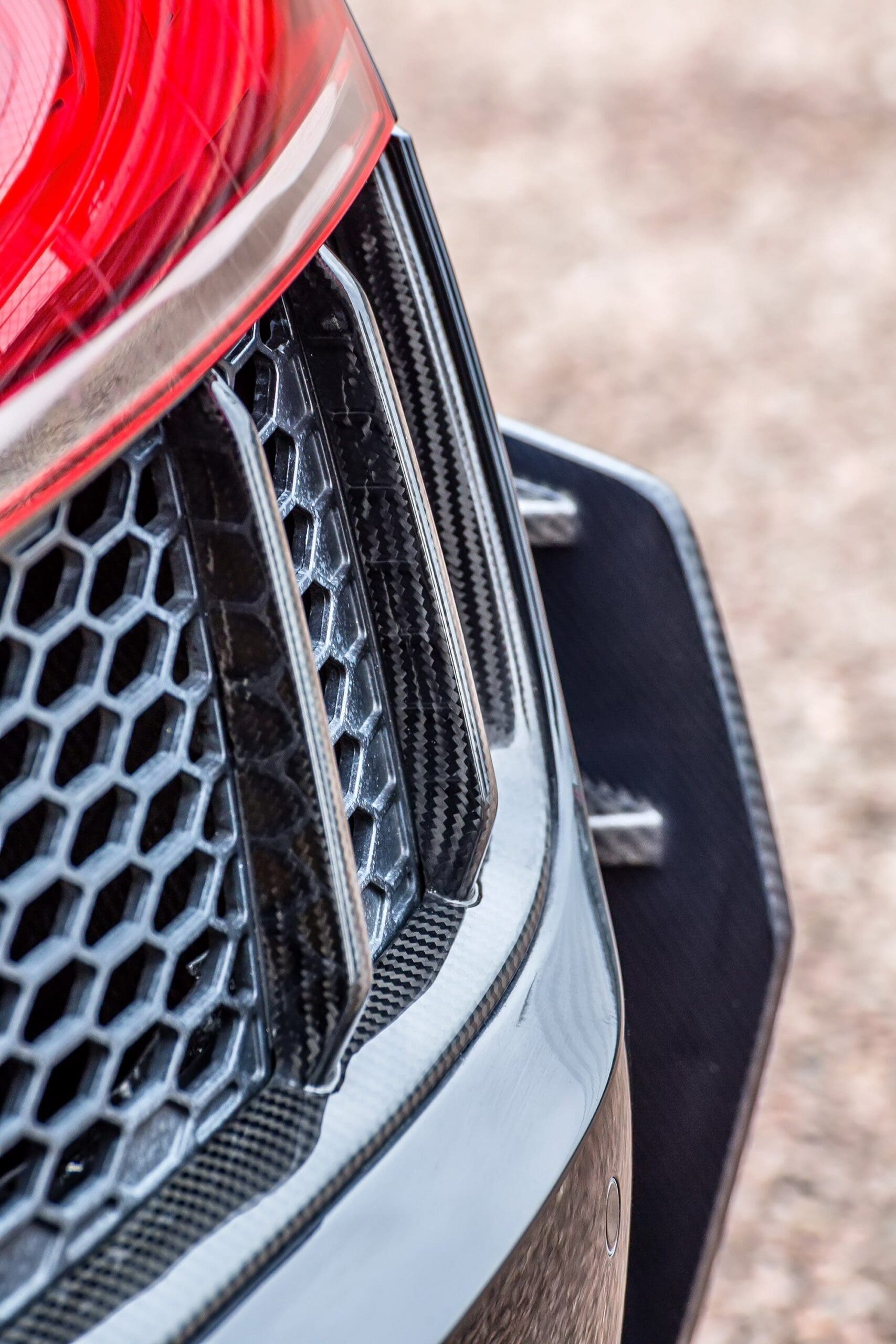 Audi R8 Carbon Fibre Bumper Grille Surrounds