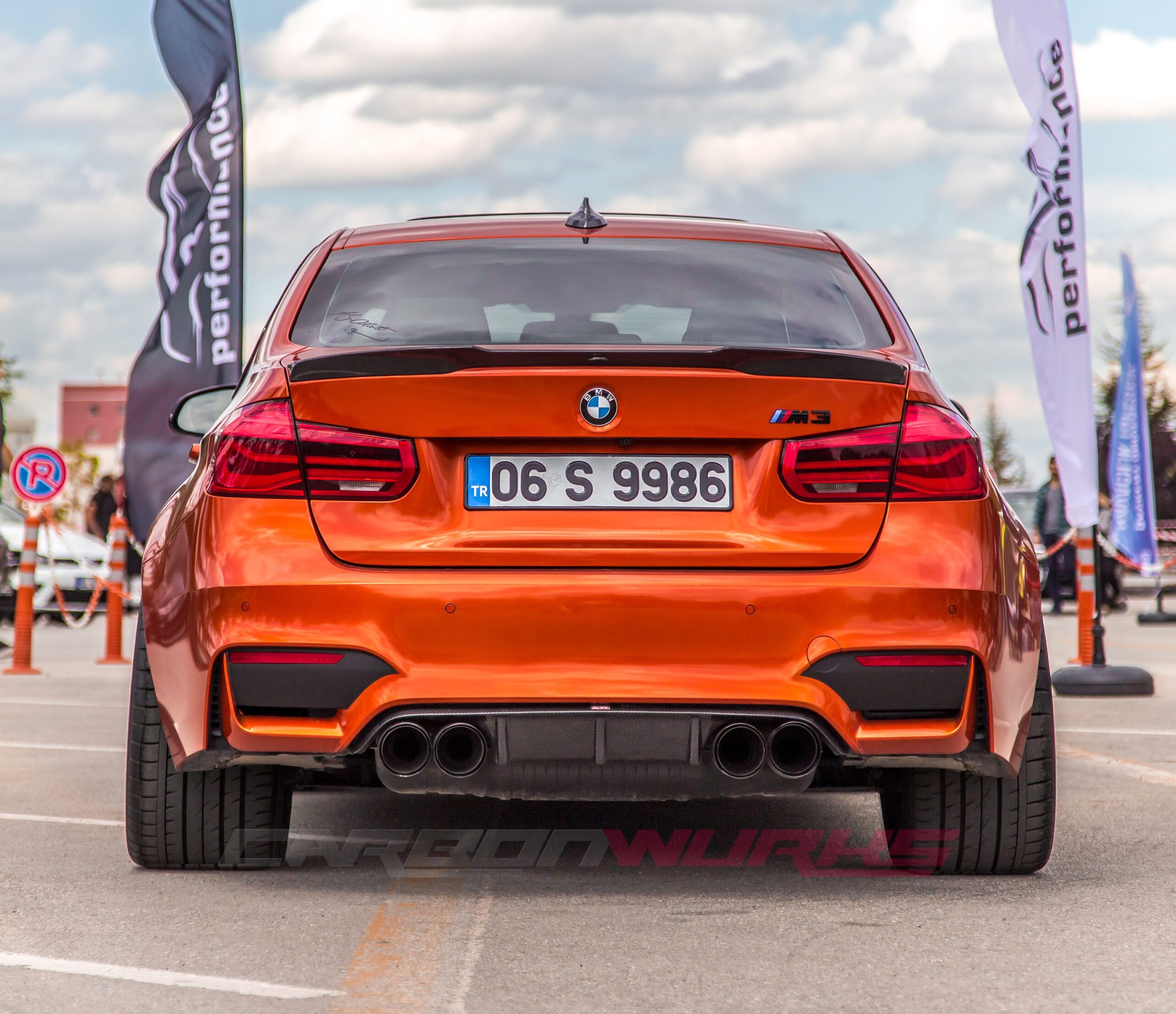 BMW M3 / M4 M-Performance Carbon Fibre Rear Diffuser