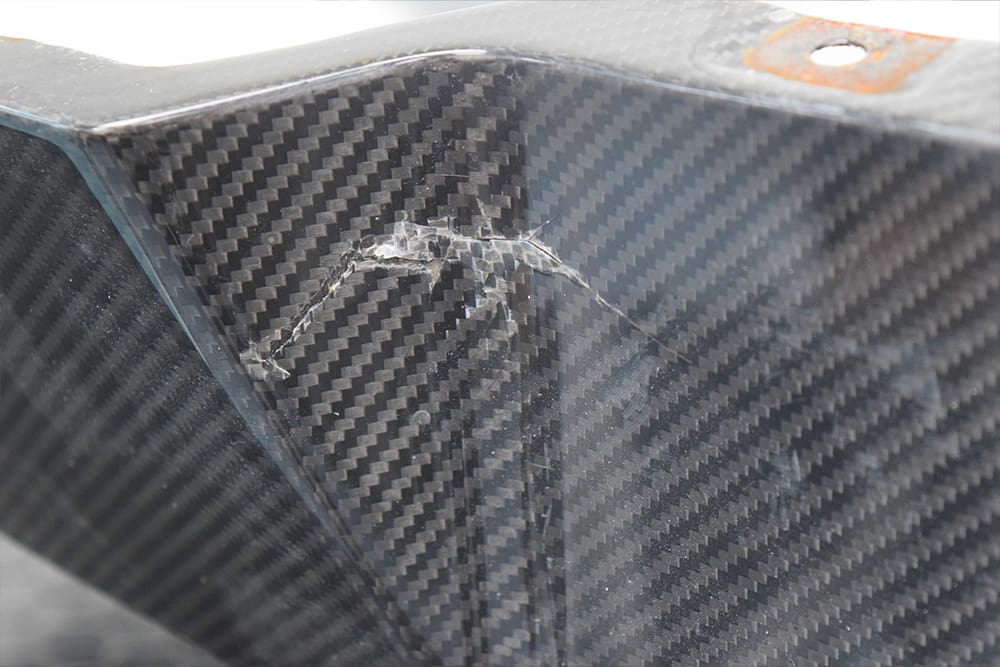 Carbonwurks Aston Martin Carbon Fibre Repair