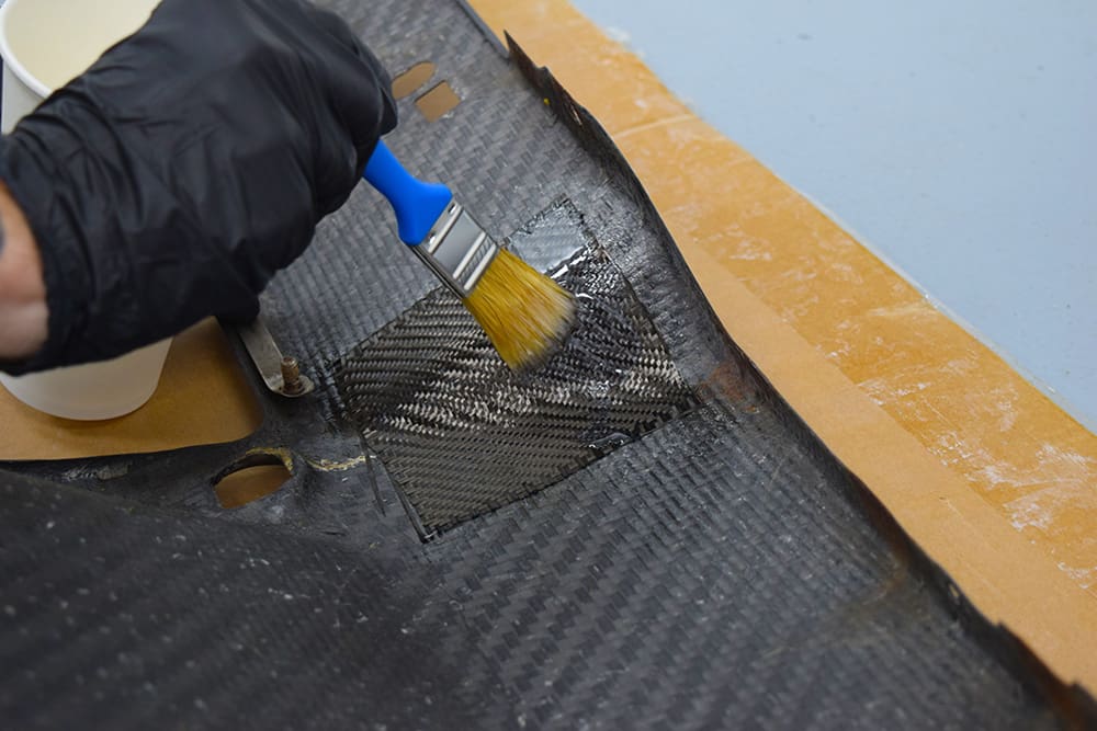 Carbonwurks Aston Martin Carbon Fibre Repair