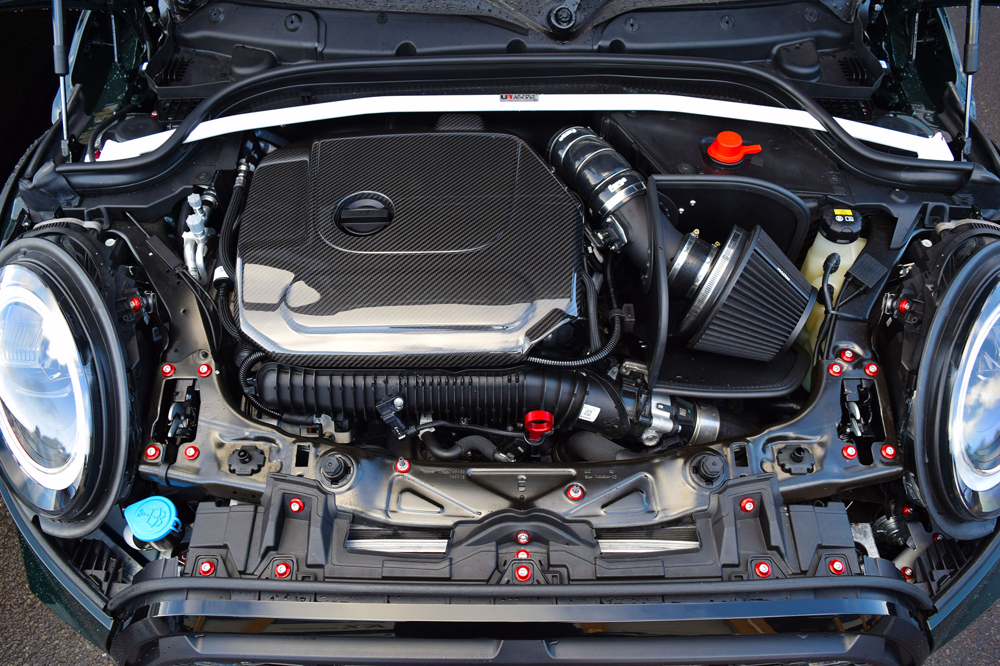 Mini F56 JCW Carbon Fibre Engine Cover