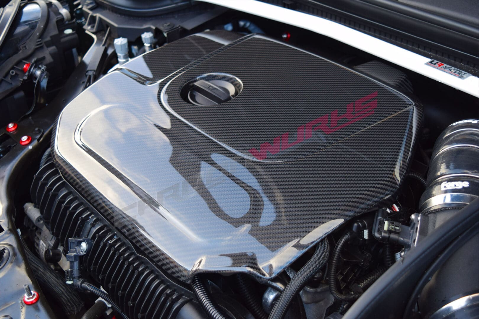 Mini F56 JCW Carbon Fibre Engine Cover