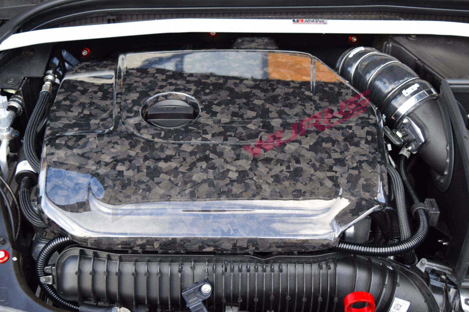 Mini F56 JCW Carbon Fibre Engine Cover