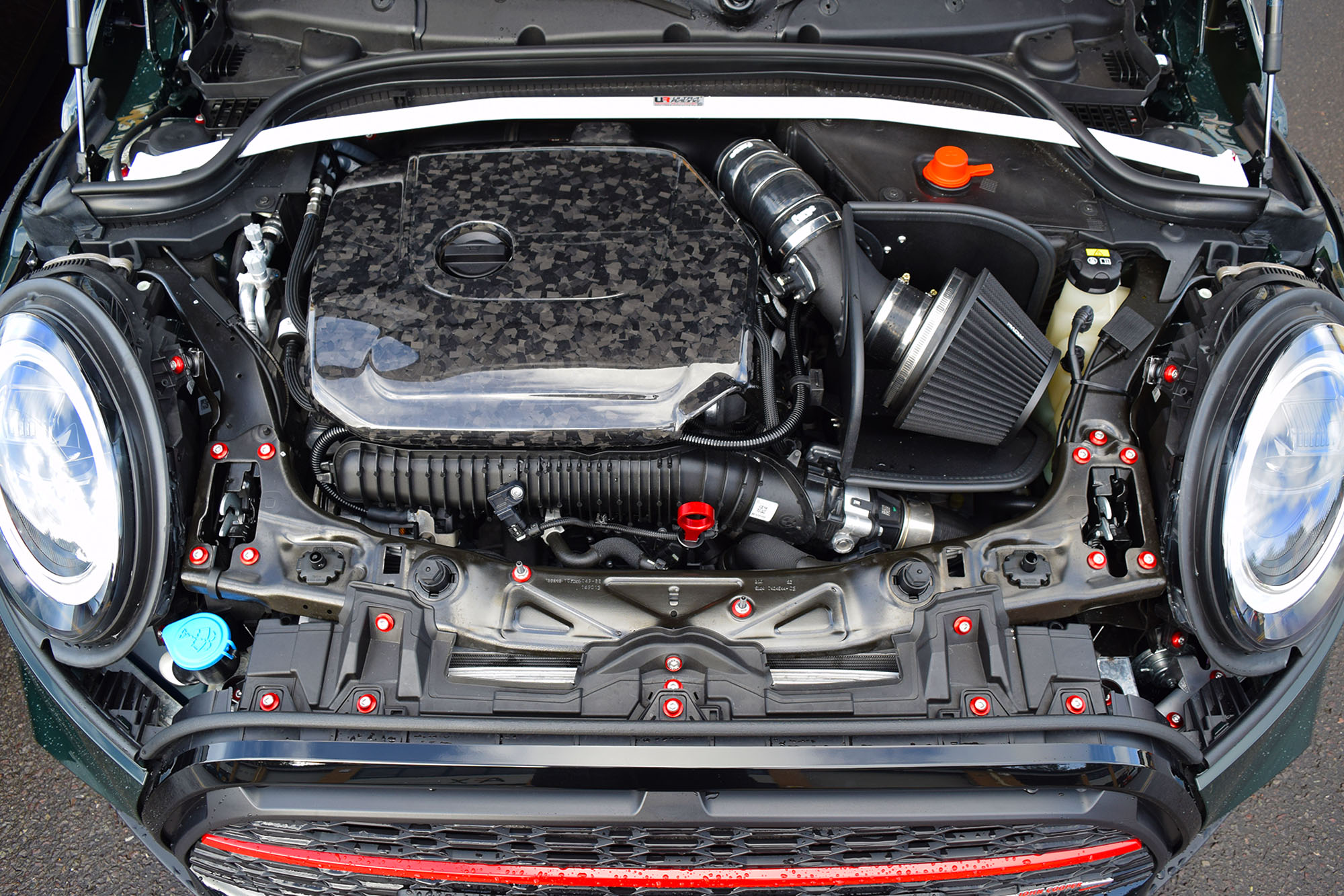 Mini F56 JCW Carbon Fibre Engine Cover