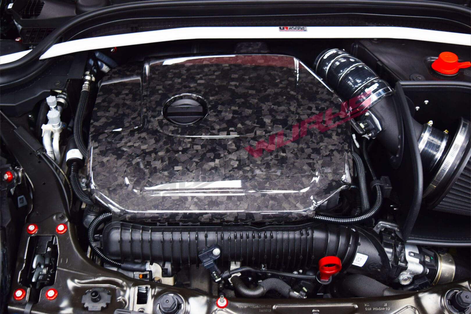 Mini F56 JCW Carbon Fibre Engine Cover
