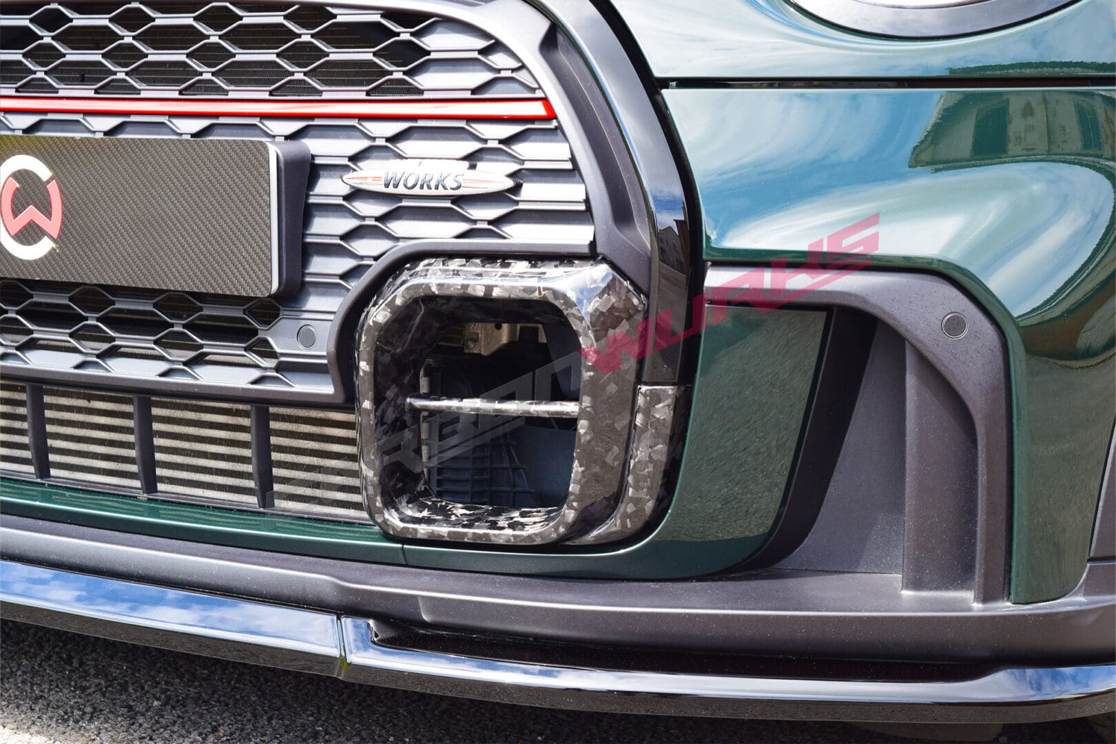 Mini F56 Cooper JCW LCI 2 Forged Carbon Fibre Air Ducts