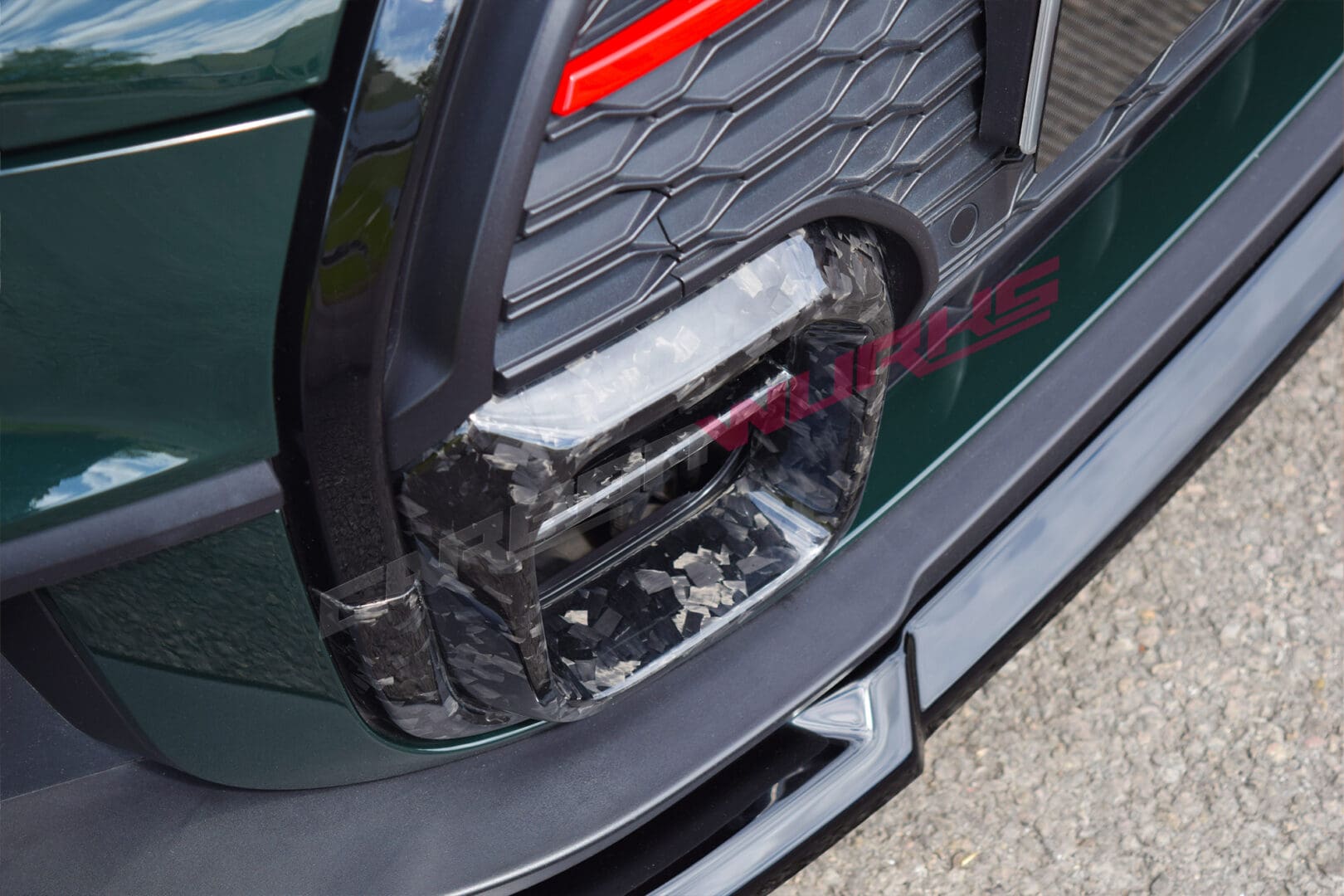 Mini F56 Cooper JCW LCI 2 Forged Carbon Fibre Air Ducts