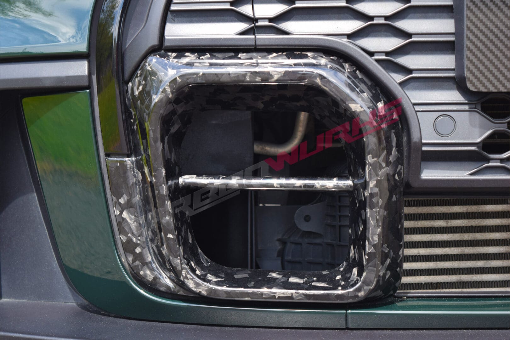 Mini F56 Cooper JCW LCI 2 Forged Carbon Fibre Air Ducts