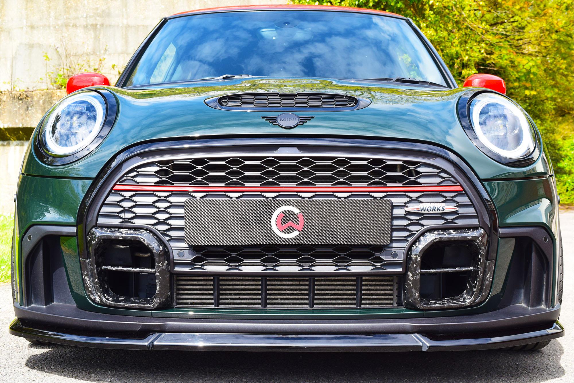 Mini F56 Cooper JCW LCI 2 Forged Carbon Fibre Air Ducts