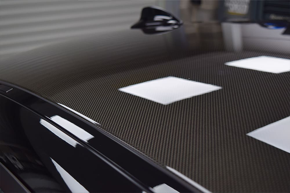 BMW M3 M4 Carbon Fibre Roof Damage Repair