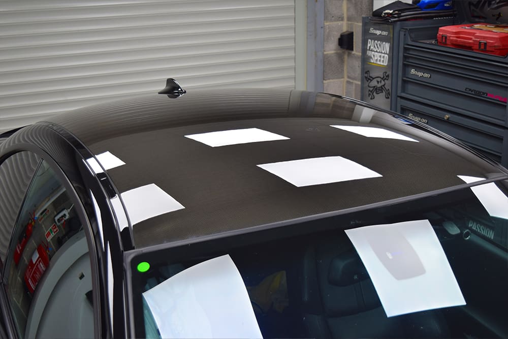 BMW M3 M4 Carbon Fibre Roof Damage Repair