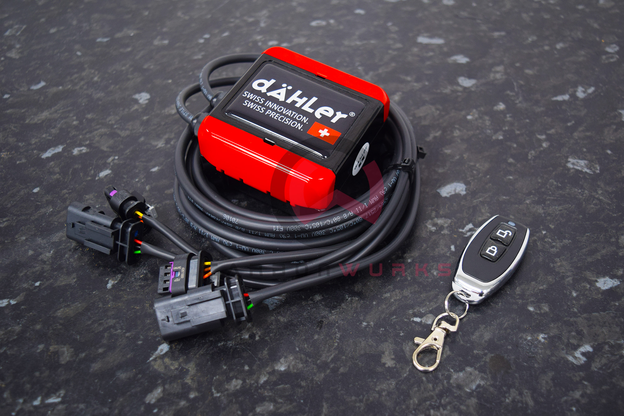 Dahler BMW Exhaust Flap Valve Control Module. V2 2025 Model. IP68 Rated.