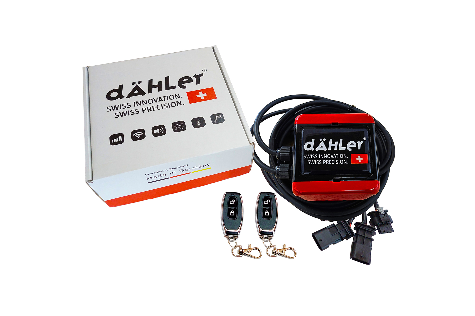 Dahler BMW Exhaust Flap Valve Control Module. V2 2025 Model. IP68 Rated.