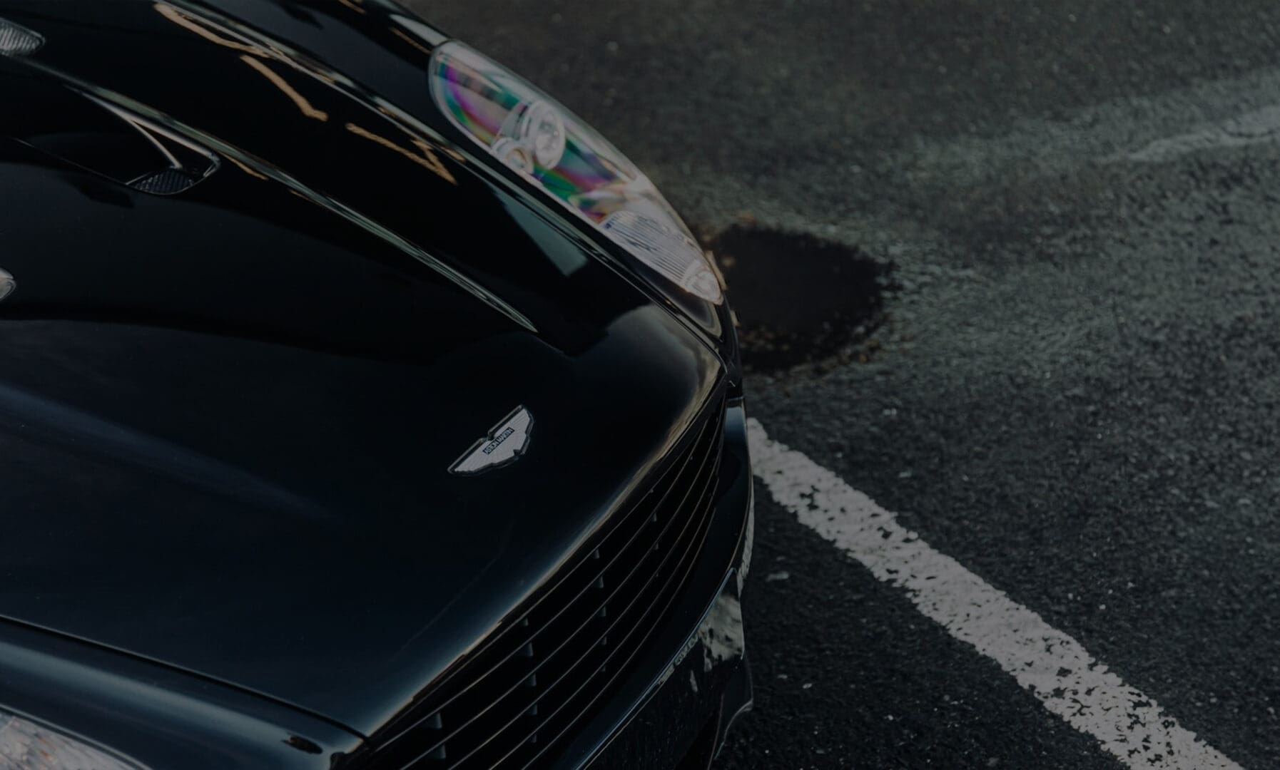 Aston Martin Carbon Fibre Repair