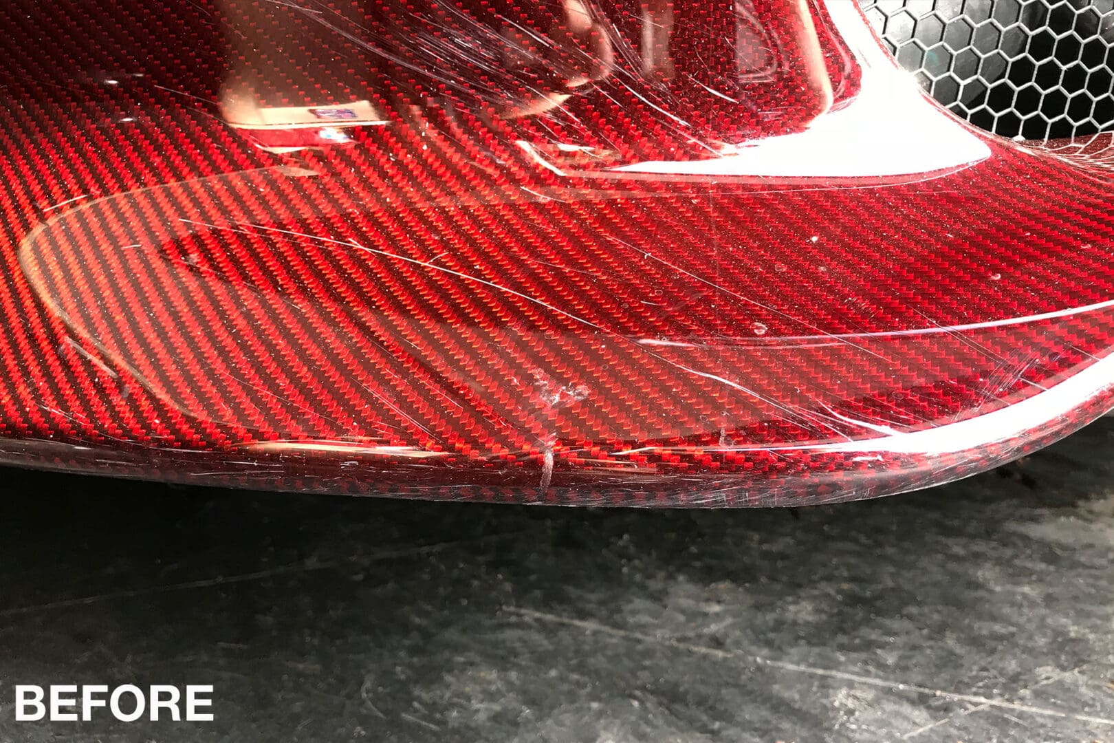 Aston Martin Vanquish Volante Carbon Fibre Splitter Repair