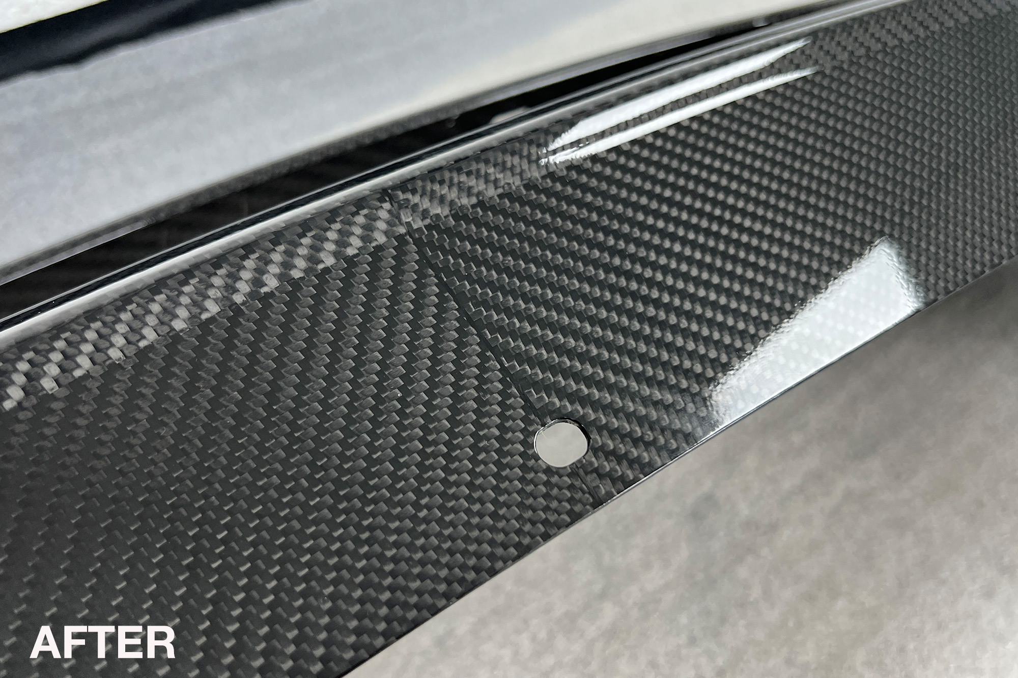 Aston Martin Vantage s V12 Carbon Fibre Diffuser Repair