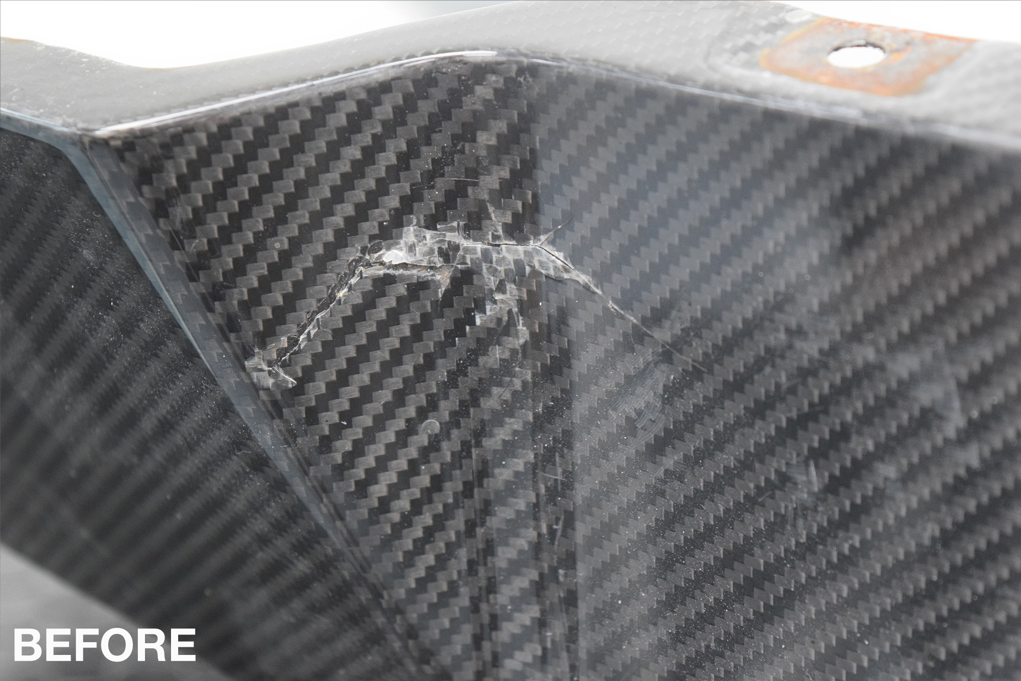 Aston Martin Vantage s V12 Carbon Fibre Diffuser Repair