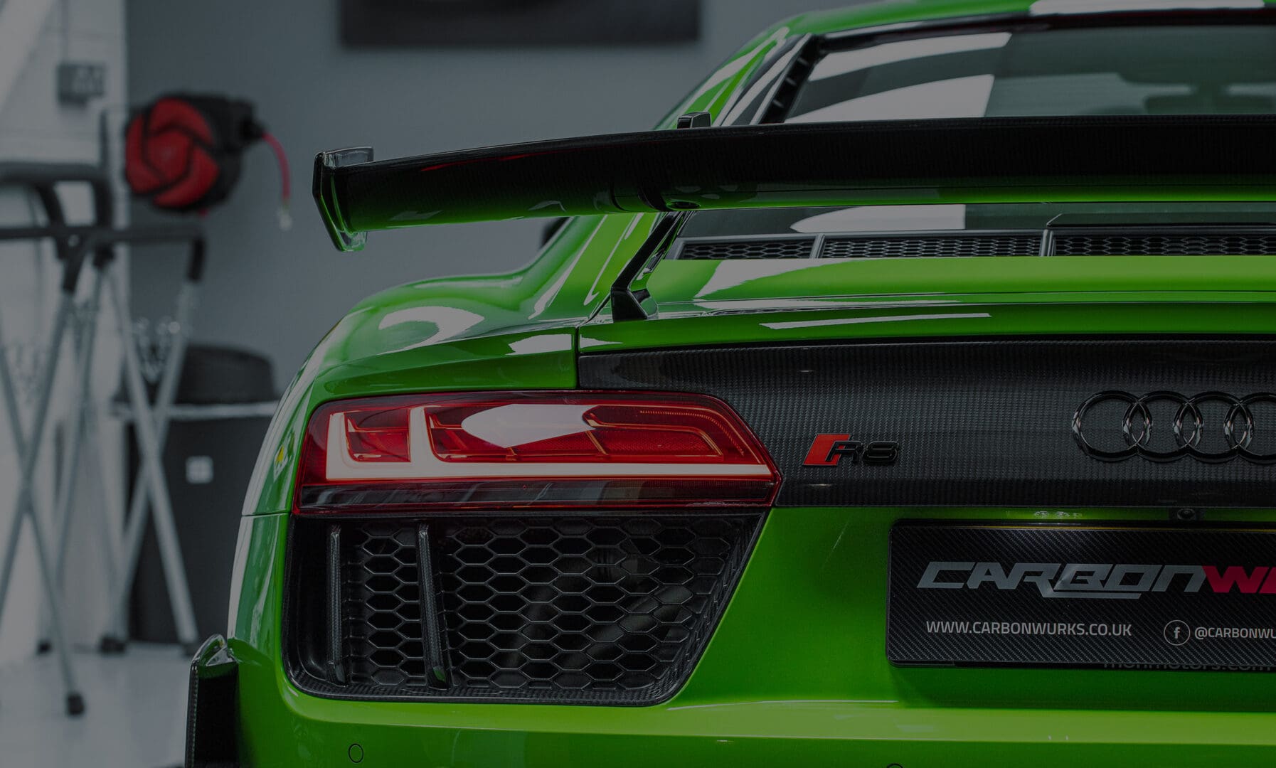 Audi R8 Carbon Fibre Repair
