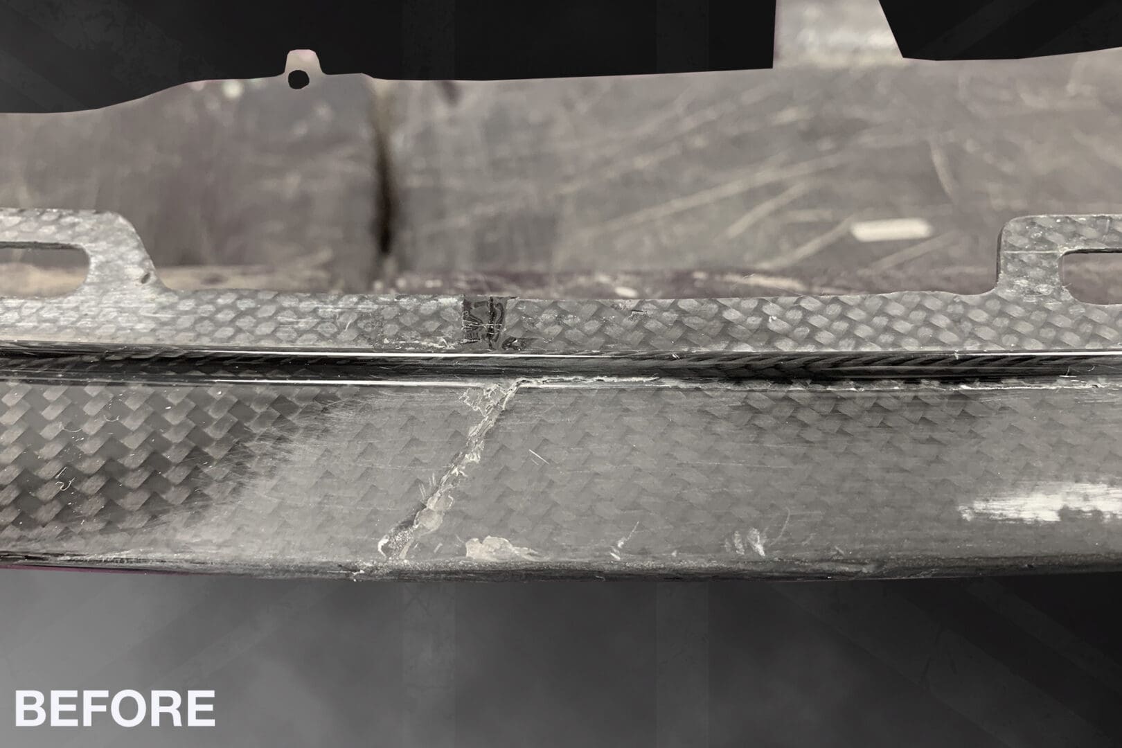 Audi RS6 Carbon Fibre Diffuser Repair