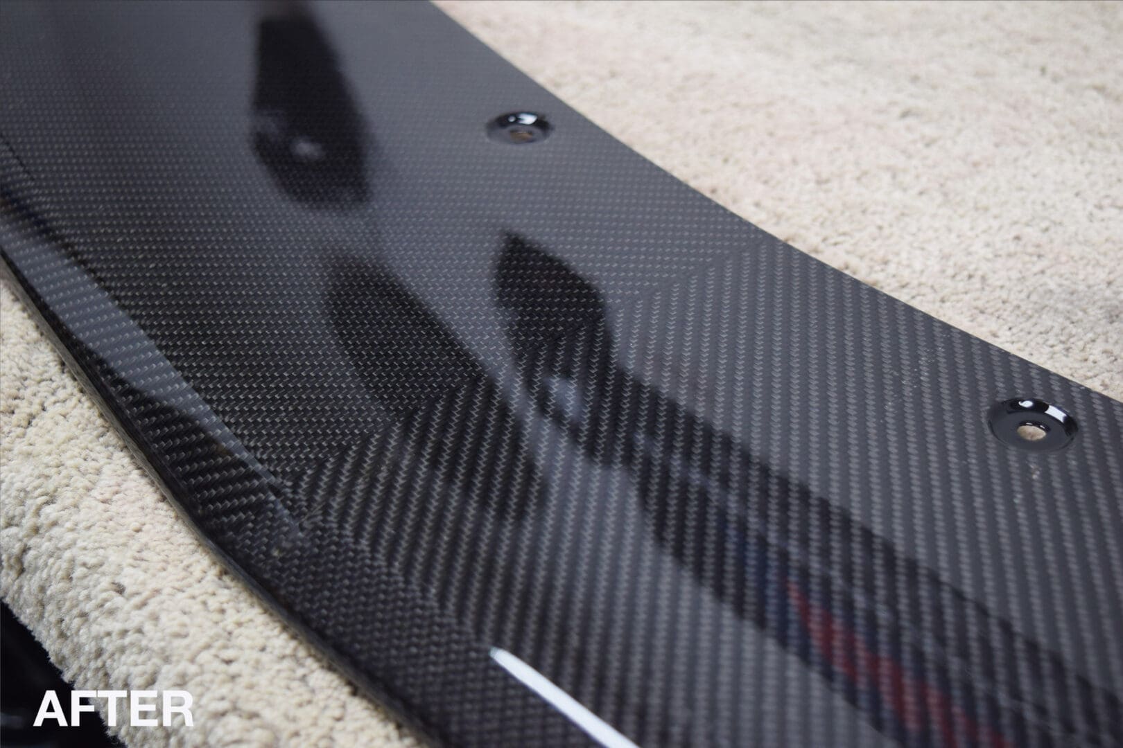 Bentley Continental GT Carbon Fibre Splitter Repair