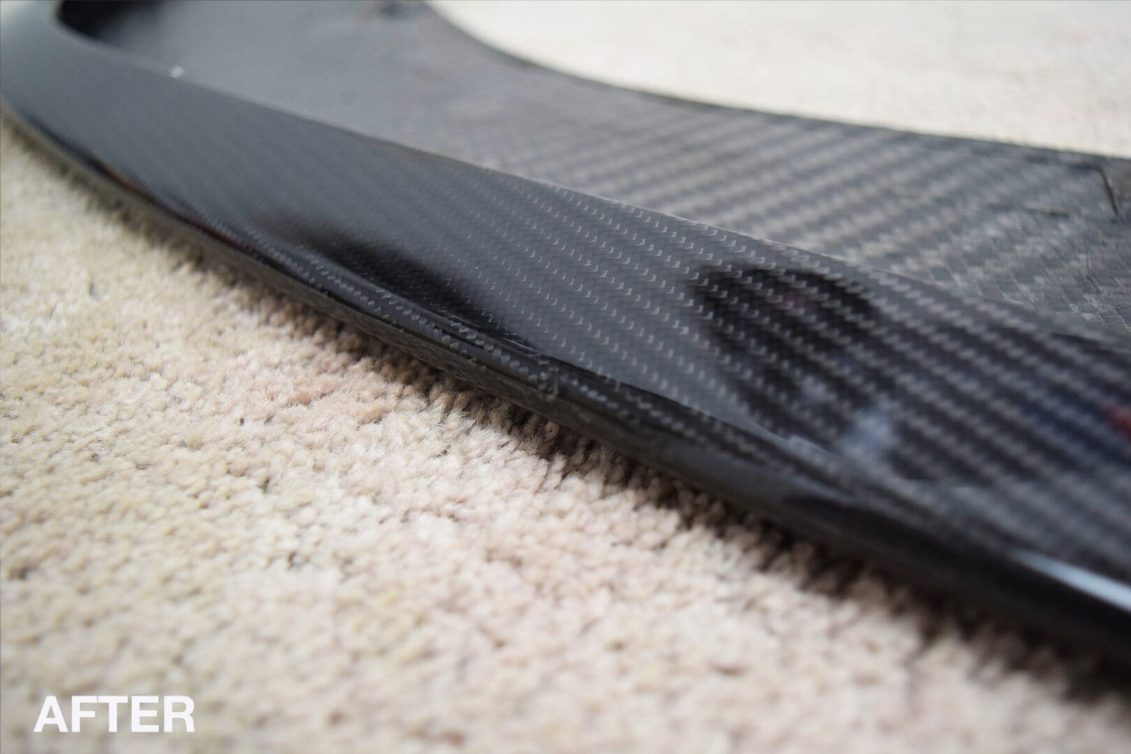 Bentley Continental GT Carbon Fibre Splitter Repair
