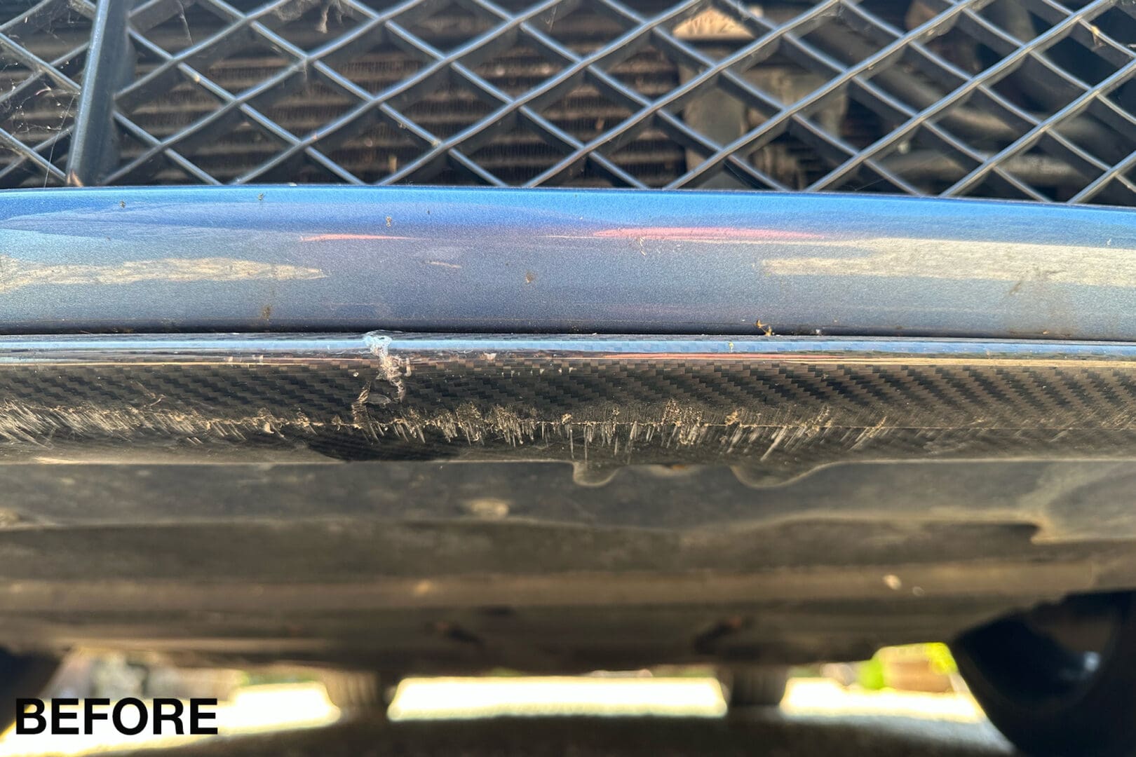 Bentley Continental GT Carbon Fibre Splitter Repair