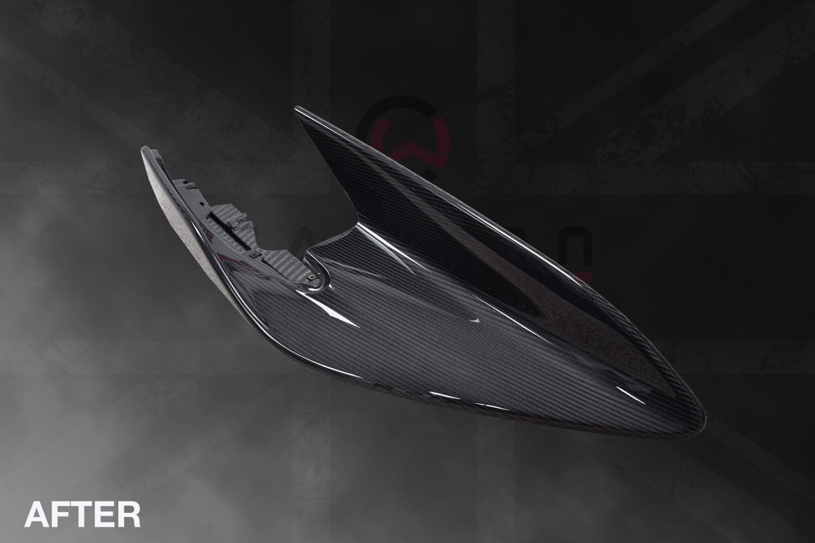 Mclaren 600LT Carbon Fibre Front Bumper Canard Repair
