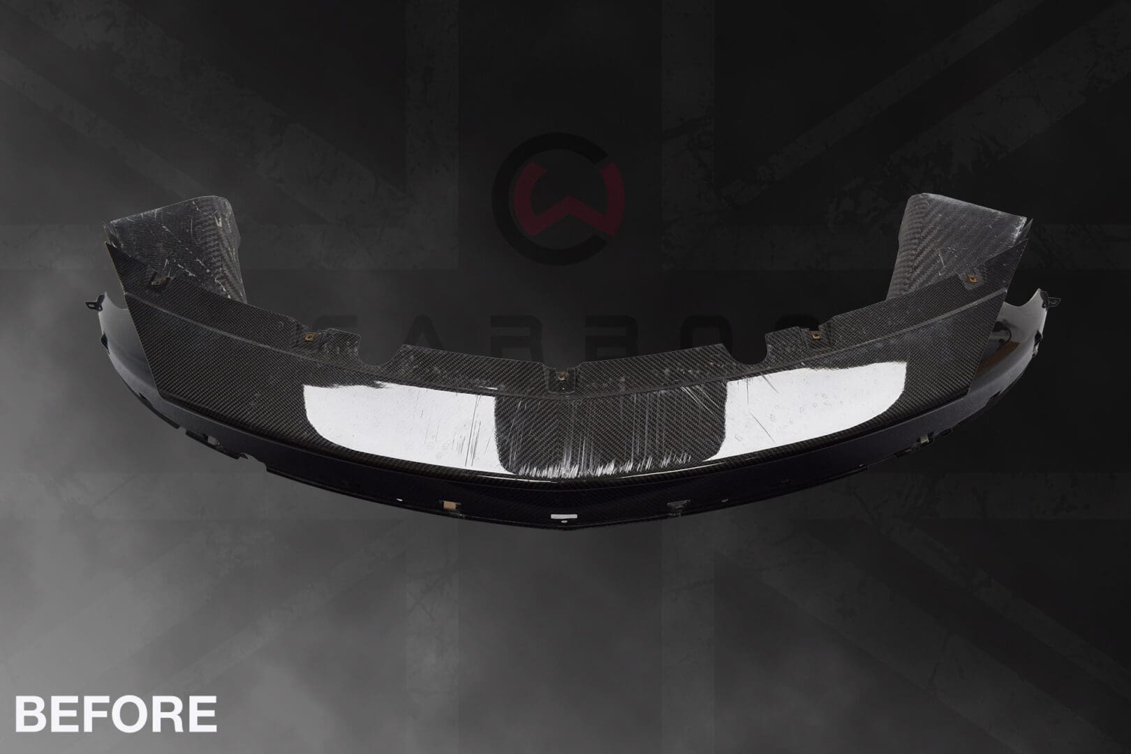 Mclaren 600LT Carbon Fibre Front Bumper Repair