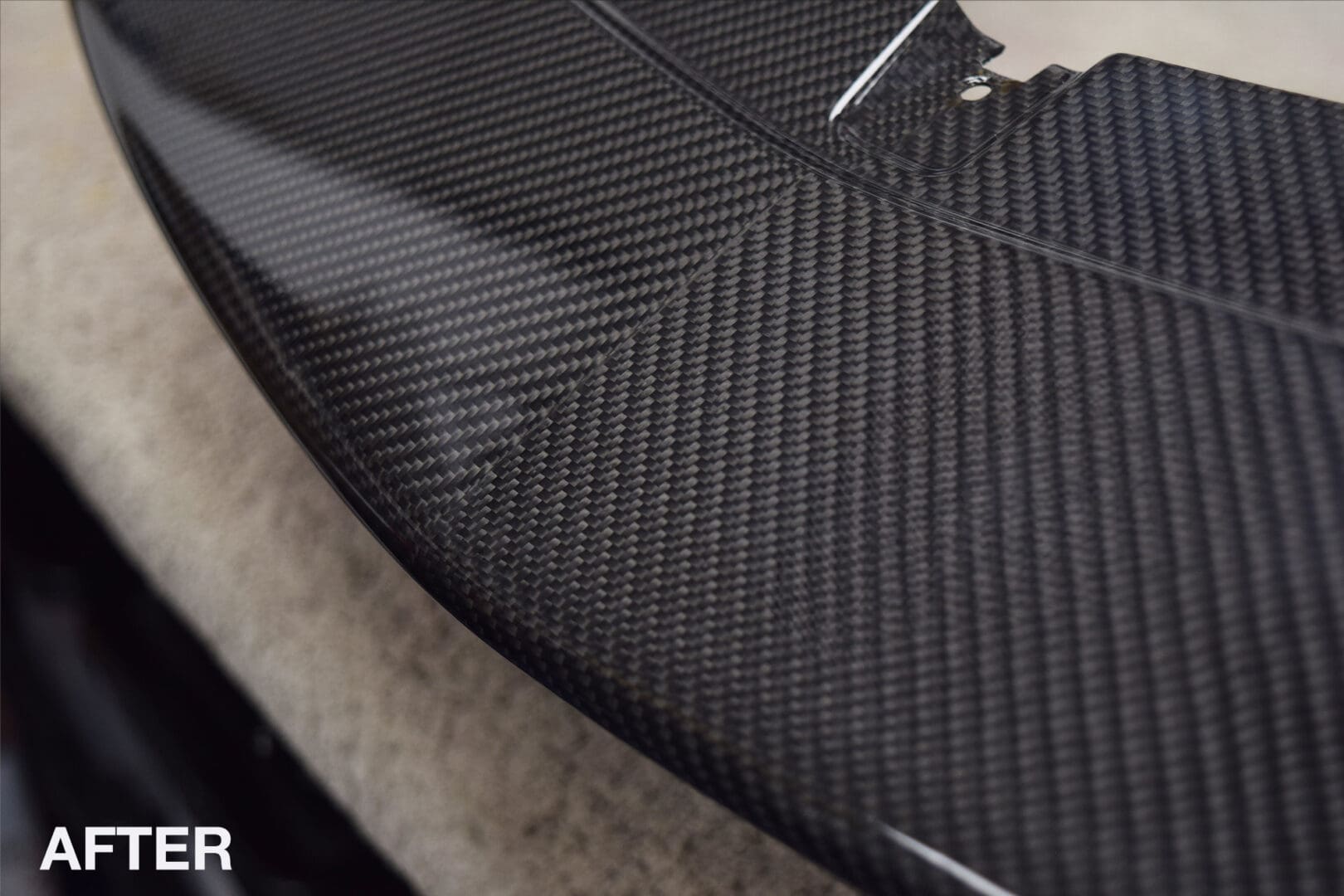 Mclaren 600LT Carbon Fibre Front Bumper Repair