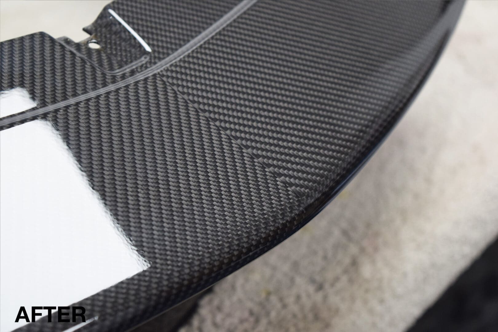 Mclaren 600LT Carbon Fibre Front Bumper Repair