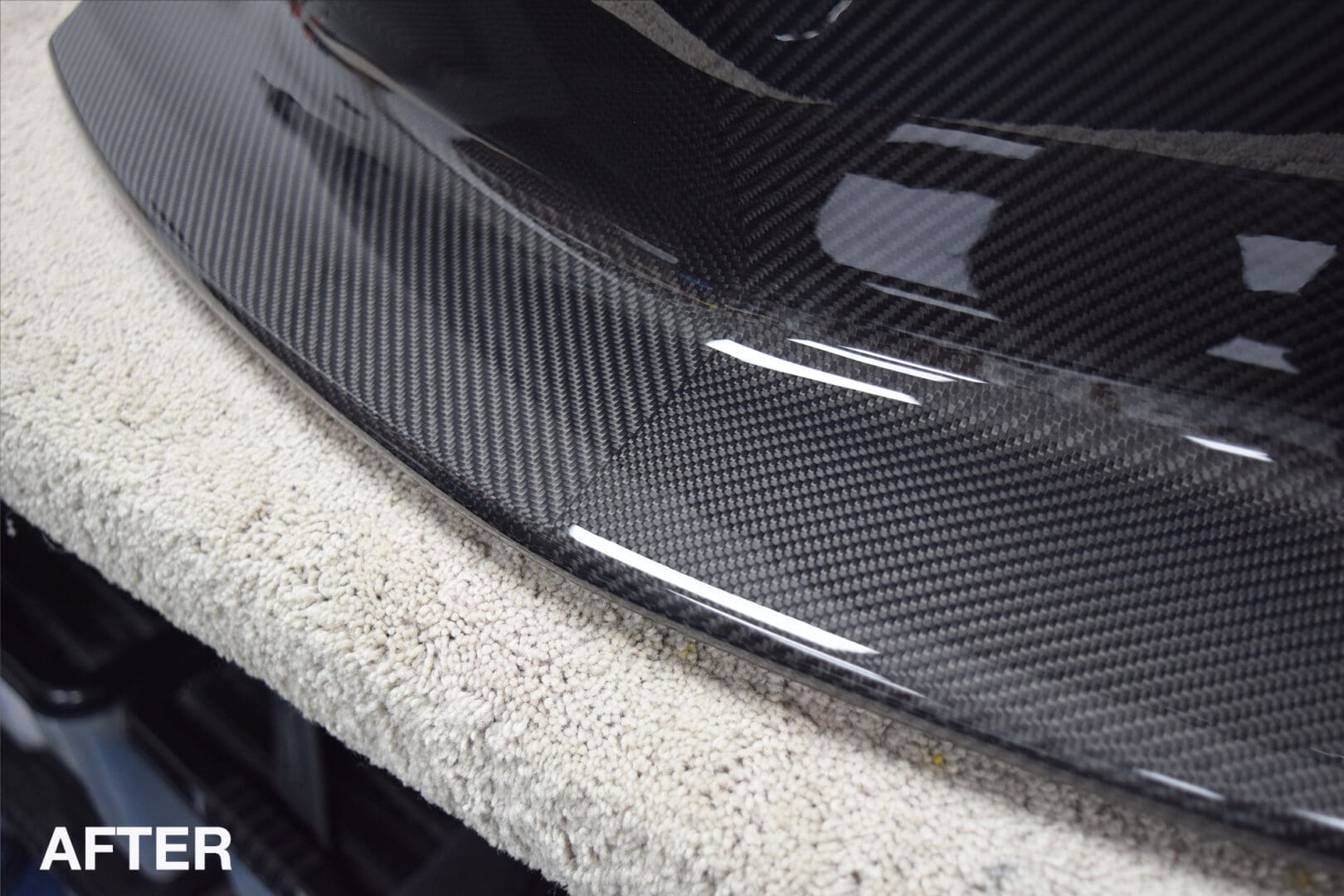 Mclaren 600LT Carbon Fibre Front Bumper Repair