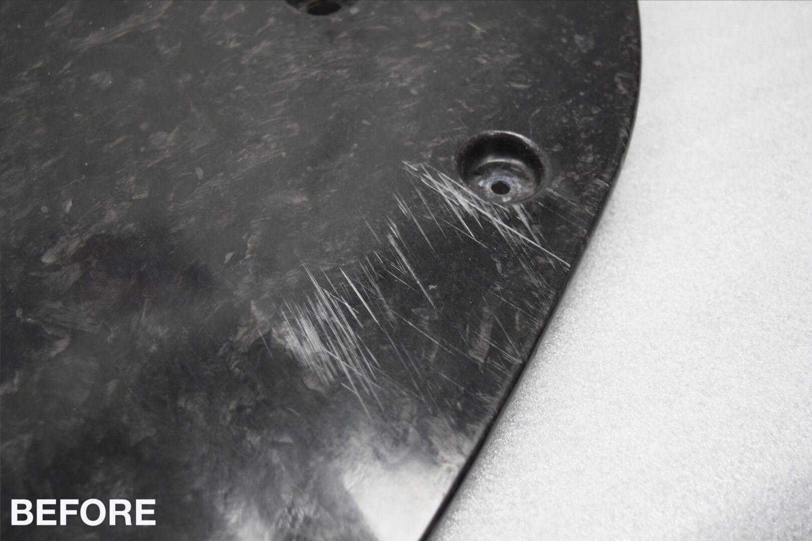 Mclaren 600LT Carbon Fibre Undertray Repair