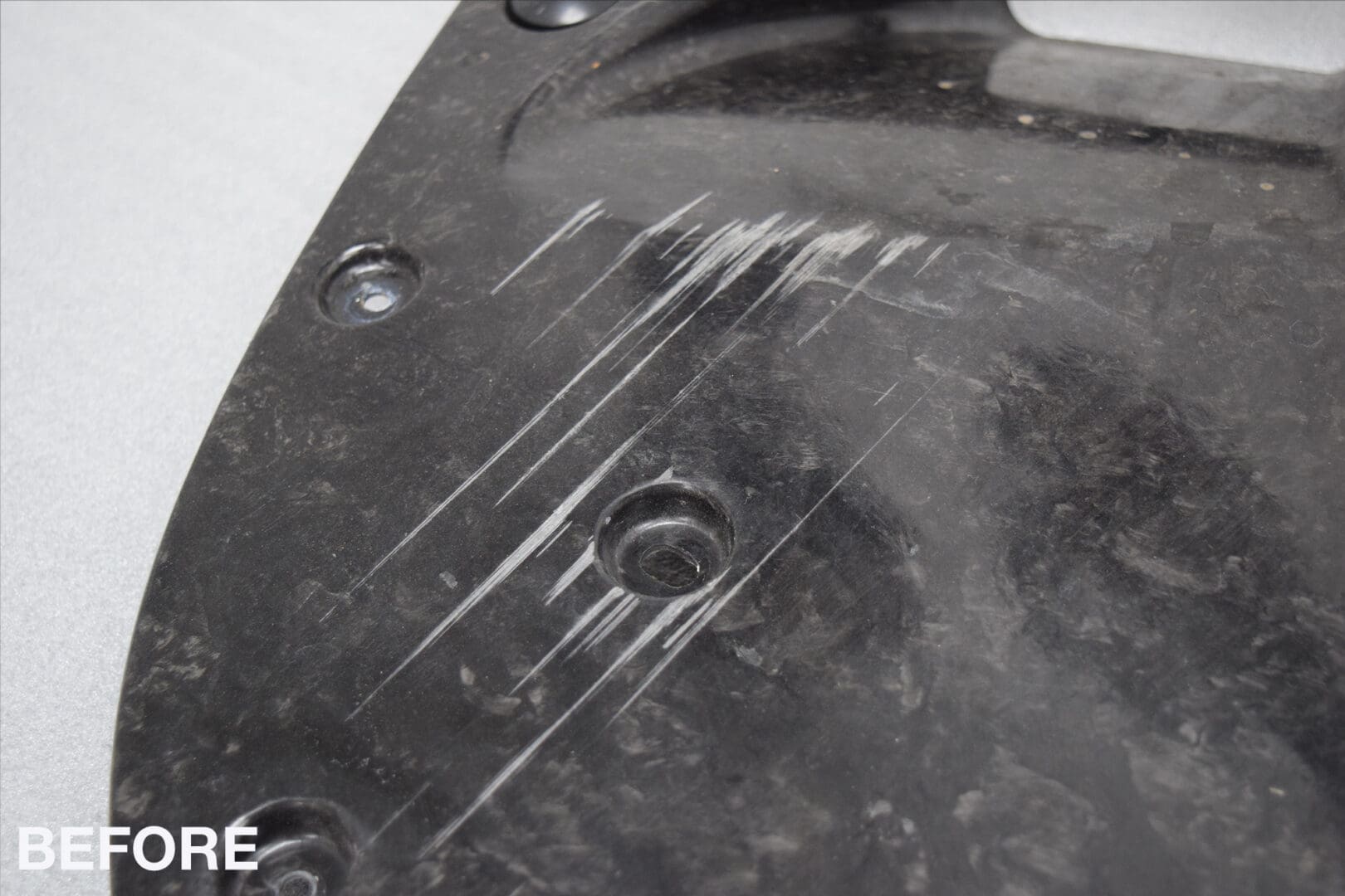 Mclaren 600LT Carbon Fibre Undertray Repair
