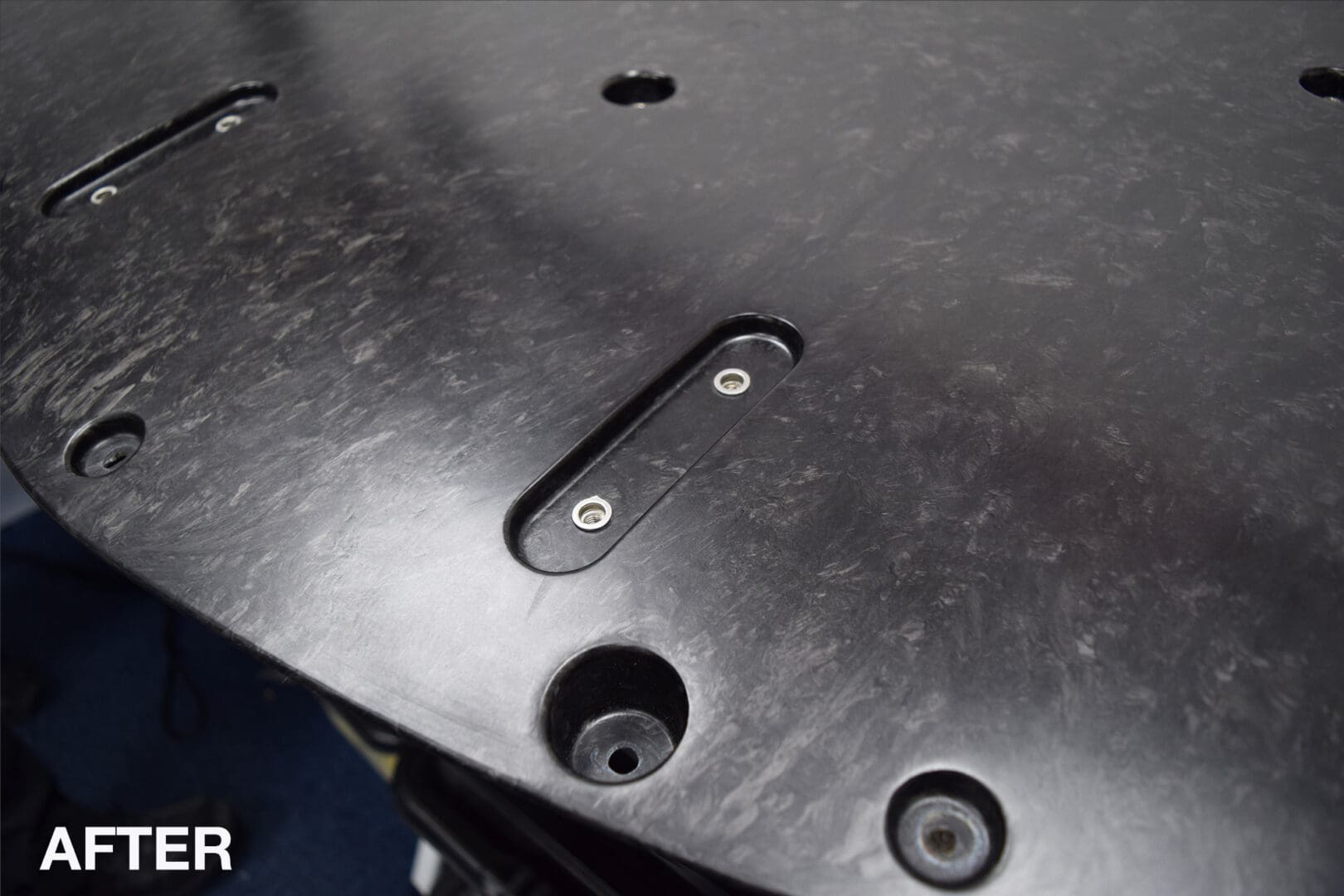 Mclaren 600LT Carbon Fibre Undertray Repair