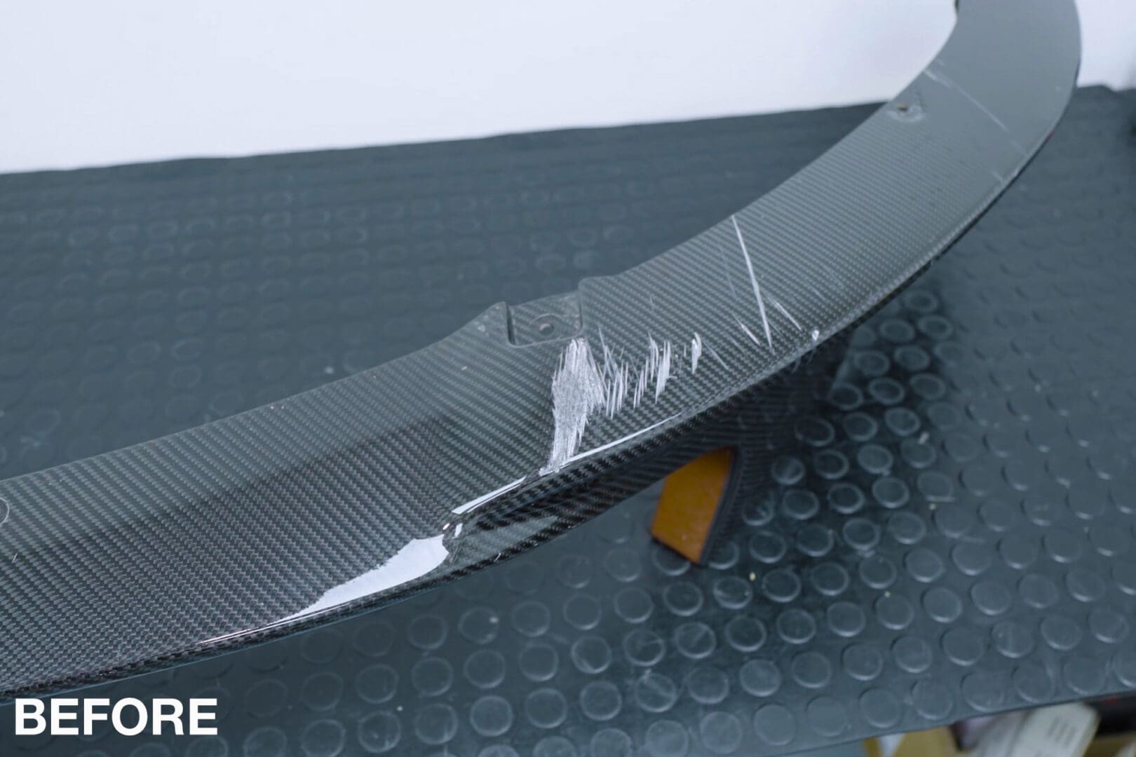 Aston Martin Vanquish S Carbon Fibre Splitter Repair