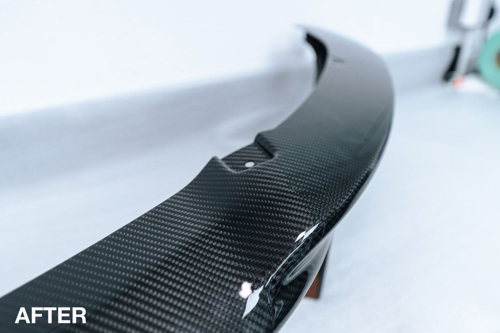 Aston Martin Vanquish S Carbon Fibre Splitter Repair