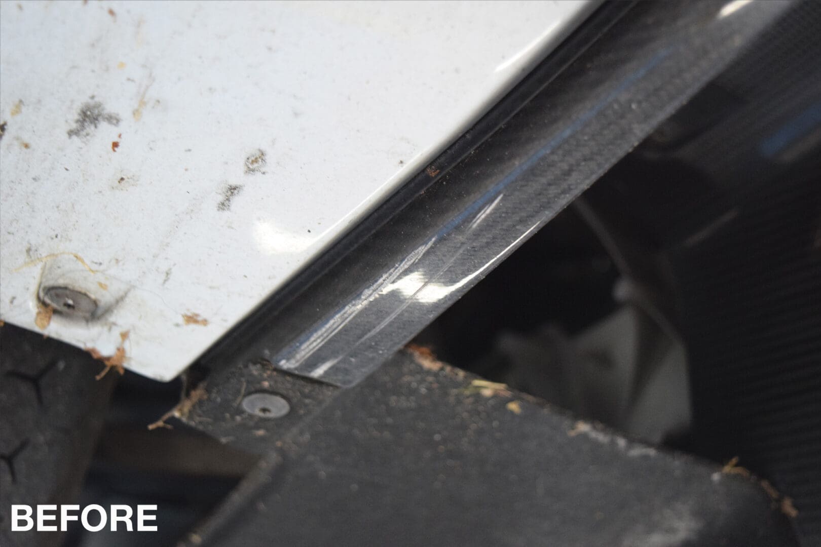 Audi R8 Carbon Fibre Diffuser Repair