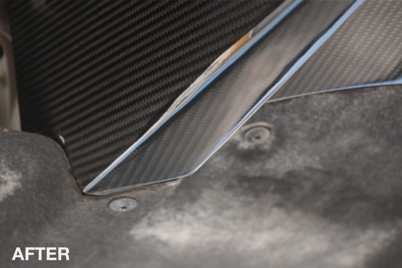 Audi R8 Carbon Fibre Diffuser Repair
